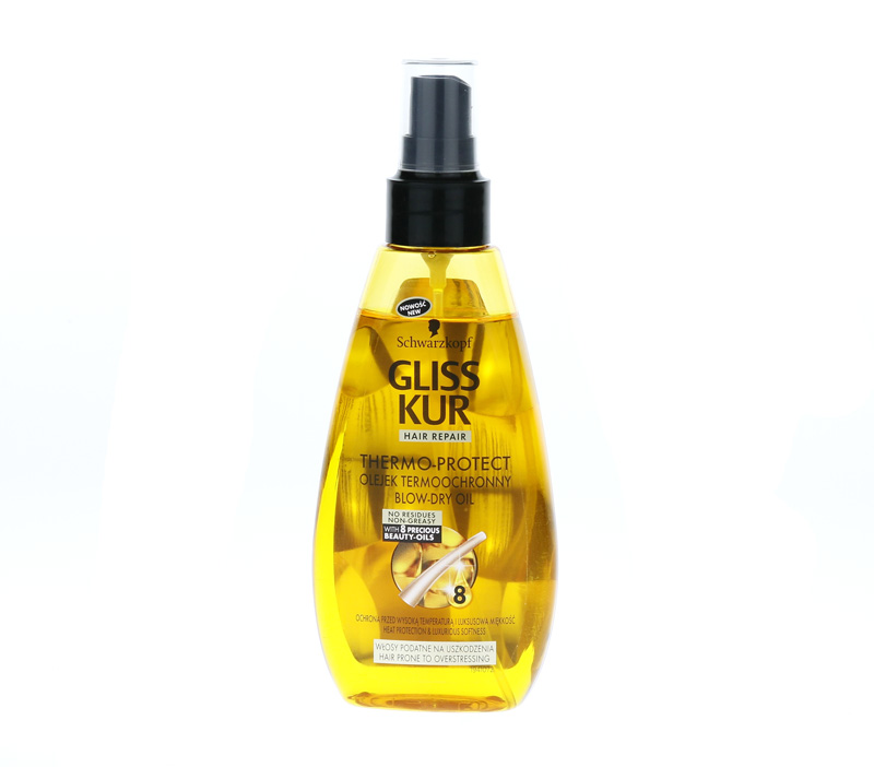 Schwarzkopf Gliss Kur Hair Repair, Thermo-protect s 8 vzácnymi olejmi